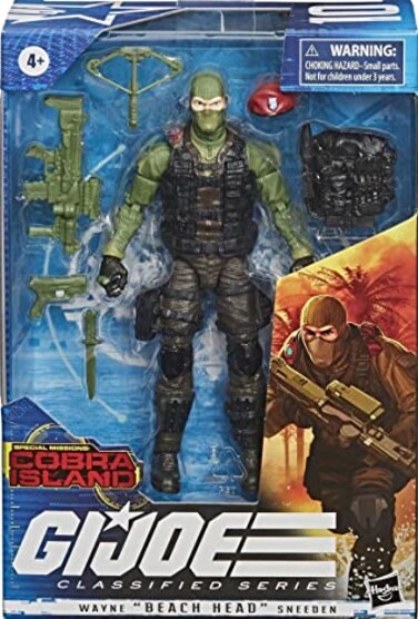 American Hero GI Joe Classified Series Beach Head Figure