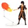 Diamond Select Avatar The Last Airbender Zuko Deluxe Action Figure Multicolor