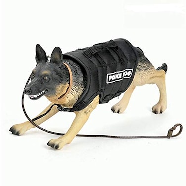 YEIBOBO ! YEIBOBO 16 Action Figure Accessories German Shepherd Figure Toy Police Dog