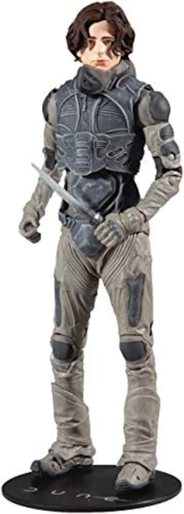 McFarlane Toys Dune Paul Atreides 7inch Action Figure with BuildA Glossu Beast Rabban Figure Parts Multicolor