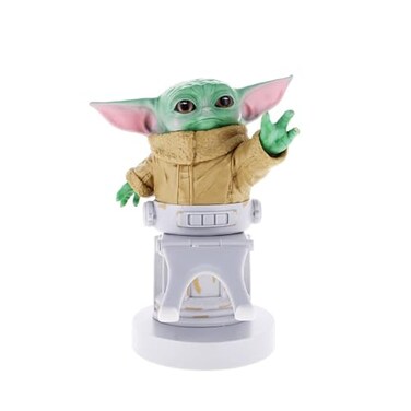 Exquisite Gaming The Mandalorian The Child Star Wars Original Mobile Phone Gaming Controller Holder Device Stand Cable Guys Licensed Figure Green