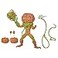 Power Rangers Lightning Collection Monsters Mighty Morphin Pumpkin Rapper 8Inch Premium Collectible Action Figure Toy with Accessories