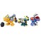 Playskool Chomp Squad Dino Bundle Dinosaur Toy 3Pack with Backsplash Tow Zone and Drill Bite Dinosaur Figures for Kids 3 Years and Up
