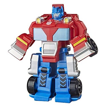 Transformers Playskool Heroes Rescue Bots Academy Classic Heroes Team Optimus Prime Converting Toy 45Inch Action Figure Ages 3 and Up