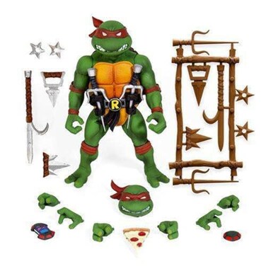 Super7 TMNT Ultimates Wave 1 Raphael Action Figure Version 2