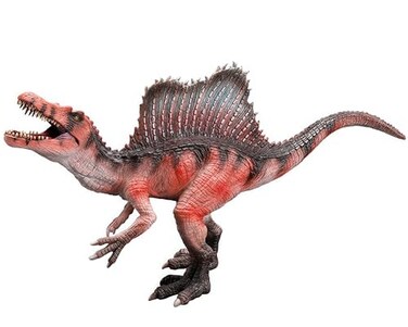 Gemini&Genius GeminiGenius Spinosaurus Dinosaur Toy for Kids Realistic Spinosaurus Action Figure with Moveable Jaw Display Gift Home Decoration and Dino Lover Collection Toy