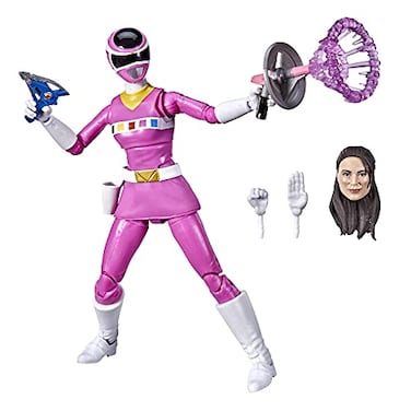Power Rangers Lightning Collection in Space Pink Ranger 6Inch Premium Collectible Action Figure Toy with Accessories Kids Ages 4 and Up