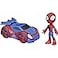 Spidey and Marvel His Amazing Friends Spidey Action Figure and WebCrawler Vehicle for Kids Ages 3 and Up