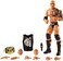 Mattel WWE Ultimate Edition The Rock Action Figure with Interchangeable Heads Swappable Hands WWE Championship for Ages 8 Years Old Up