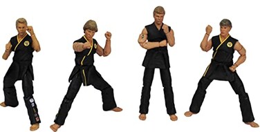 Toynk Icon Heroes The Karate Kid Cobra Kai Competition Team Action Figure Box Set