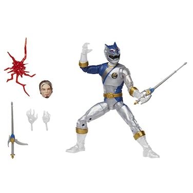 Power Rangers Lightning Collection Wild Force Lunar Wolf Ranger 6Inch Premium Collectible Action Figure Toy