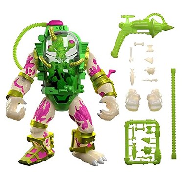 Super7 Exclusive TMNT Teenage Mutant Ninja Turtle Ultimates Glow in The Dark Mutagen Man 7 Figure