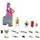 Fortnite Supply Llama Series Potassius Peels 4inch Articulated Figure with Back Bling Weapons and Sticker Multicolor FNT1004