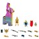 Fortnite Supply Llama Series Potassius Peels 4inch Articulated Figure with Back Bling Weapons and Sticker Multicolor FNT1004