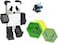 Bee Swarm Simulator Panda Bear Action Figure Pack wMystery Bee Honeycomb Case 5 Articulated Figures Bonus Items Series 1