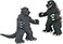 Diamond Select Toys Godzilla 1954 Godzilla 1999 Vinimate TwoPack Multicolor