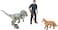 Mattel Jurassic World Dominion Human Dino Action Figure Pack Owen Velociraptor Beta Figures Accessories Collectible Toy Dinosaur Set