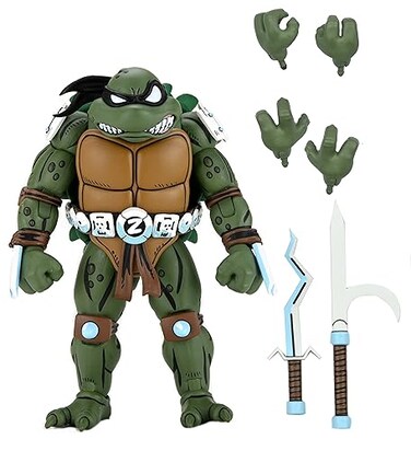 NECA Teenage Mutant Ninja Turtles Archie Comics Slash 7 Action Figure