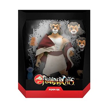 Super7 ULTIMATES Thundercats PummRa 7 Thundercats Action Figure with Accessories Classic Cartoon Collectibles and Retro Toys