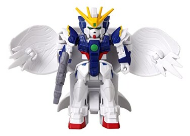 Bandai Namco Bandai Gundam Mobile Change Haro Wing Gundam Zero EW 35 Action Figure Box of 6