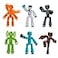 Zing Stikbot Monster Werewolf Cyborg Pack Set of 6 Stikbot Collectable Monster Action Figures Stop Motion Animation Great for Kids Ages 4 and Up