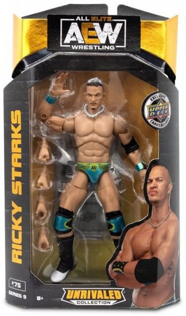 AEW All Elite Wrestling 6Inch Ricky Starks Figure Unrivaled Collection Series 9