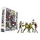 The Loyal Subjects Teenage Mutant Ninja Turtles BST AXN Foot Soldiers and Michelangelo Leonardo Comic Inspired Combo 4Pack Diamond PX 40th Anniversary Exclusive BATMNTMRG4PK02