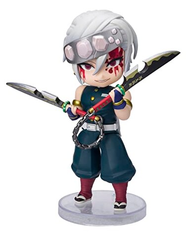 TAMASHII NATIONS Demon Slayer Kimetsu no Yaiba Tengen Uzui Sound Breathing Bandai Spirits Figuarts mini Action Figure