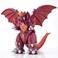 JAYKENIXO Destroyah Monster Action Figure 8 Inch Kaiju Creature Toy with Movable Joints Detailed Dragon Style Figure with Carry Bag for Kids Play Display Gift