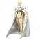 SSbeauty M 112 Scale Fabric Cape Cloak with Hat for 6 inch 112 Action Figure Clothes White Cloak