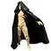 SSbeauty M 112 Scale Fabric Cape Cloak with Hat for 6 inch 112 Action Figure Clothes Black Cloak