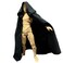 SSbeauty M 112 Scale Fabric Cape Cloak with Hat for 6 inch 112 Action Figure Clothes Black Cloak