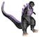 TwCare Legendary Shin Dinosaur Movie Series Movable Joints Dino Dragon Action Figures Soft Vinyl Carry Bag