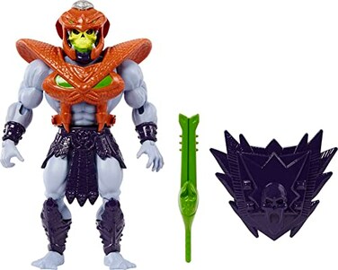 Masters of the Universe Origins Action Figure Accessory Rise of Snake Men Snake Armor Skeletor Mini Comic Book 55 inch