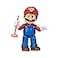 THE SUPER MARIO BROS MOVIE 5 Inch Action Figures Series 1 Mario Figure with Plunger Accessory