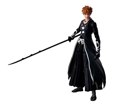 TAMASHII NATIONS Bleach ThousandYear Blood War Ichigo Kurosaki Bankai Tensazagetsu Bandai Spirits SHFiguarts Action Figure