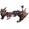 Liberty Imports 8 Dragon Toy Figure Realistic Plastic Ancient Mythological Fire Creature Model Decoration Collector Figurine for Kids Adults