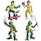 PlayMates Teenage Mutant Ninja Turtles Classic Adventure Heroes Collection Toys