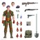 Super7 ULTIMATES GI Joe Flint 7 GI Joe Action Figure with Accessories Classic Cartoon Collectibles and Retro Toys