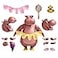 Super7 SUPER7 Disney ULTIMATES Wave 2 Hyacinth Hippo Fantasia 7 Scale DEFANTW02HYH01