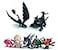 Toysvill Dragon httyd Collection Set 7 pcs Night Fury Toothless Action Figures Cake Toppers Figurines Toys Gift Figure