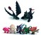 Toysvill Dragon httyd Collection Set 7 pcs Night Fury Toothless Action Figures Cake Toppers Figurines Toys Gift Figure