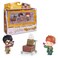Wizarding World Harry Potter Micro Magical Moments Action Figures Set with Harry Ron Hedwig Display Case Kids Toys for Ages 6 and up