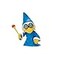 THE SUPER MARIO BROS MOVIE 5 Inch Action Figure Series 2 Magikoopa Figure with Wand