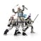 The Loyal Subjects Teenage Mutant Ninja Turtles BST AXN IDW Comic Inspired Black White 5inch Action Figure 4Pack