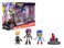 JAKKS Pacific Sonic Prime 25 Figure Multipack with Sonic Tails Nine The Prism Shard with Display Base