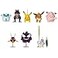 PokÃmon Pokmon Battle Figure 8 Pack Six 2Inch and Two 3Inch Battle Figures Including Pikachu