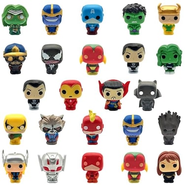 Joyday Action Figures 24 PCS Mini Figures Toy Set 138 Inch PVC Cake Topper Figures Decorations Gift for Kids in Birthday Party Christmas Day Easter Day