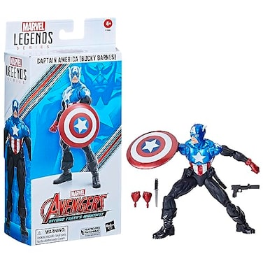MARVEL THE Avengers Beyond Earths Mightiest Marvel Legends Figurine Captain America Bucky Barnes 15cm