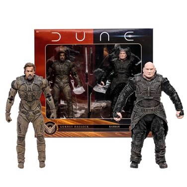 McFarlane Toys Dune Part Two Gurney Halleck Rabban 2pk